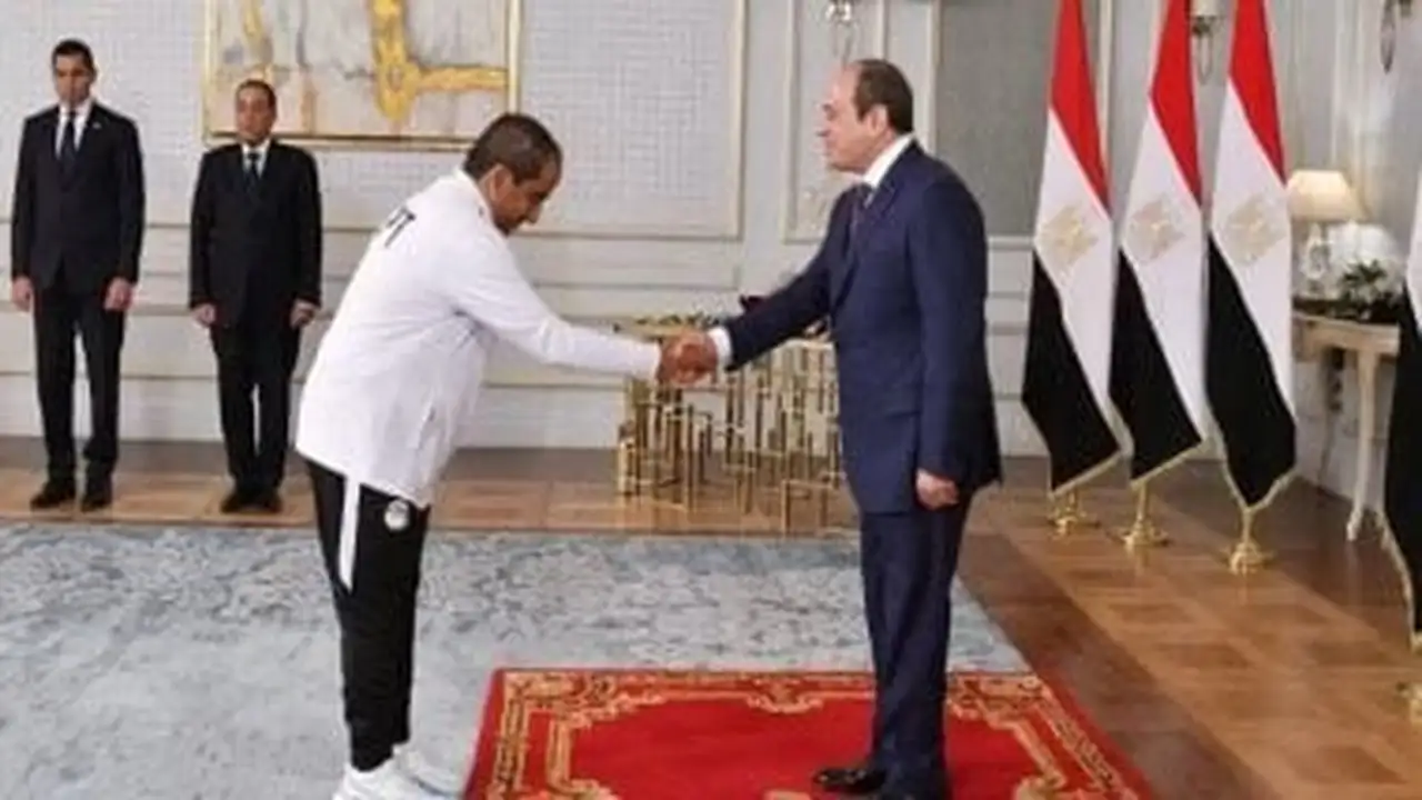 سعادة جماعية بتكريم رئيس الجمهورية من المنسق الإعلامي لمنتخب مصر محمد مراد